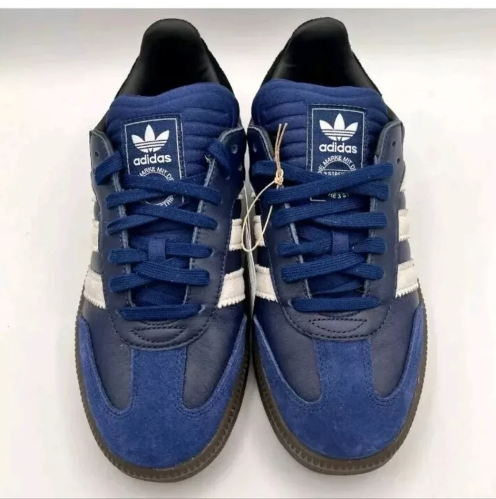 Adidas Men’s Samba XLG Originals Size 7.5 Dark Blue Gum |IE9179|